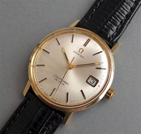 omega gold watches 1970s|omega watches 1970 vintage.